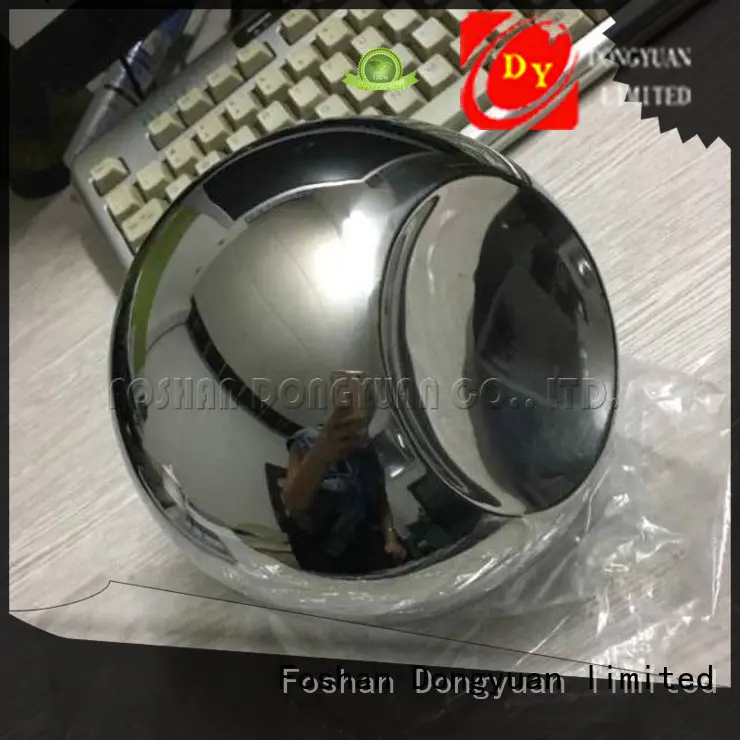 DONGYUAN finished 6MM to 300MM metal hollow balls for sale for outdoor
