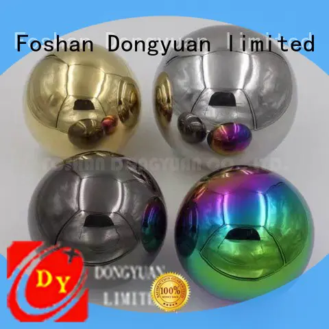 DONGYUAN finished 6MM to 300MM metal hollow balls suppliers for park
