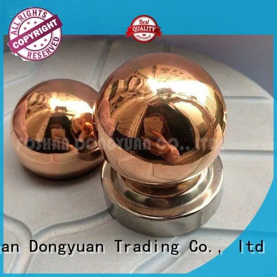hollow metal balls hemispheres polished small brass beads DONGYUAN Brand