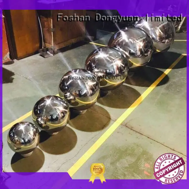 DONGYUAN mirror 300MM to 3000MM metal hollow balls suppliers for indoor
