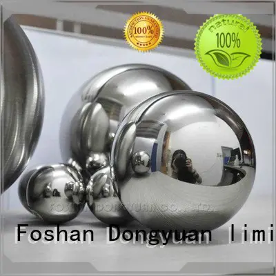 DONGYUAN finished decorative steel balls for sale for hall