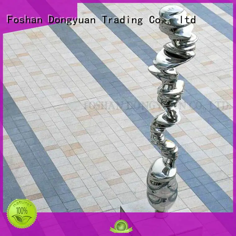 DONGYUAN Brand crane stainless metal tree sculpture manufacture