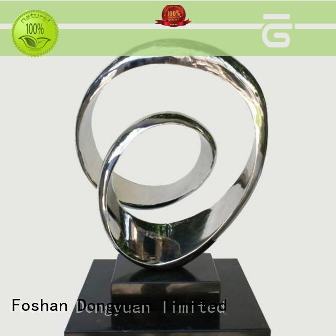 DONGYUAN decorative large metal art with good price for outdoor
