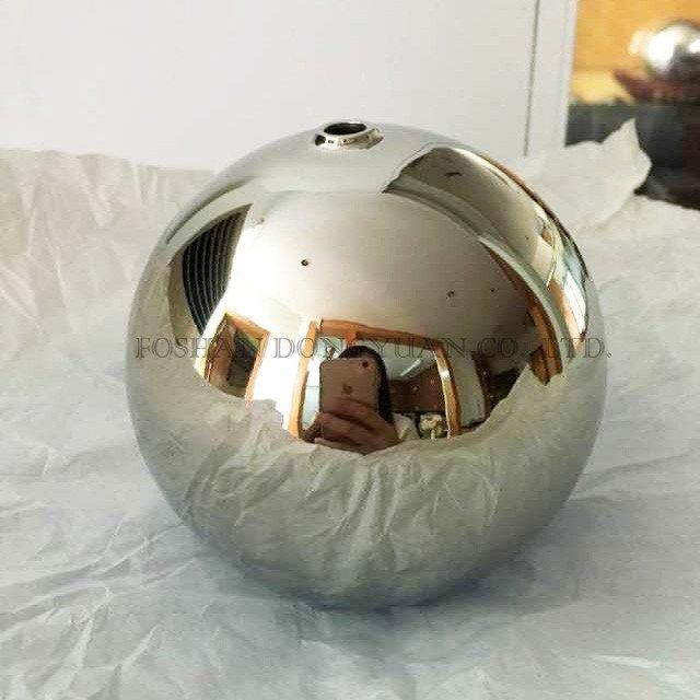 Flat Hole Stainless Steel Sphere