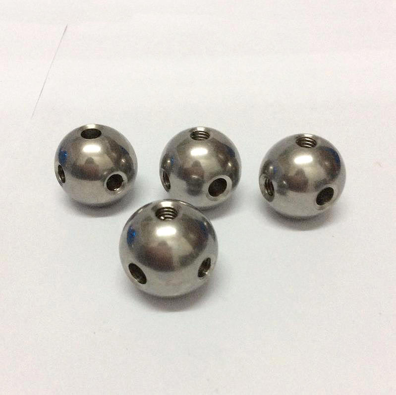 Six-Hole Thread Solid Balls