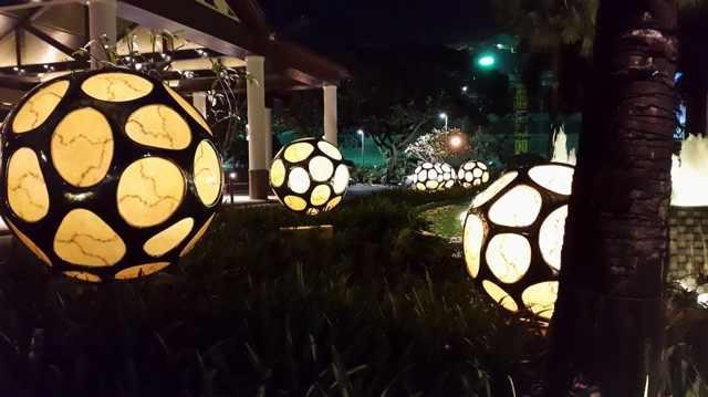 The Stainless Steel Football Lighting Sculpture in USA