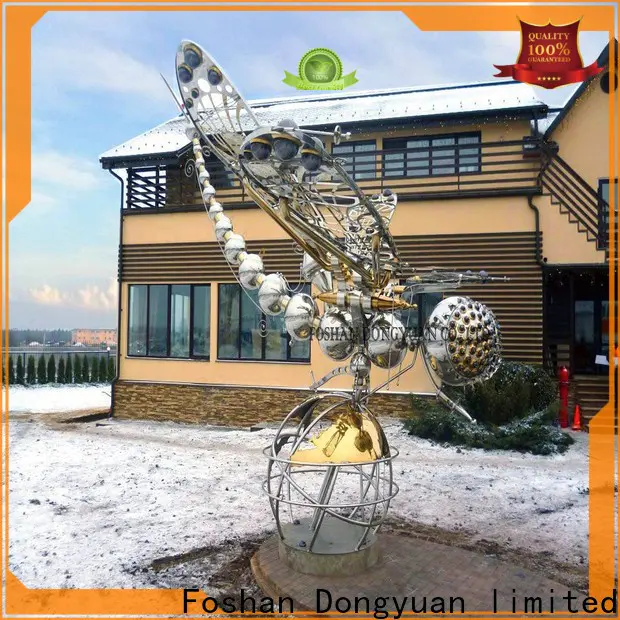 DONGYUAN garden horse metal art sculpture for sale for street