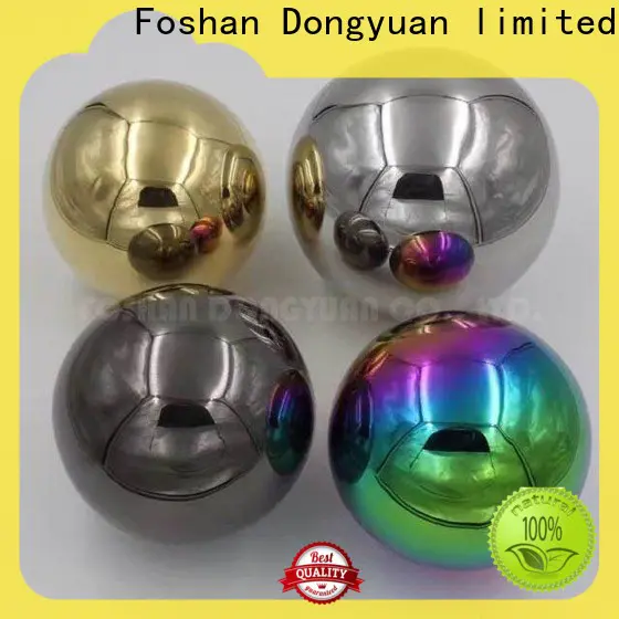 Top 6MM to 300MM metal hollow balls concave company for outdoor