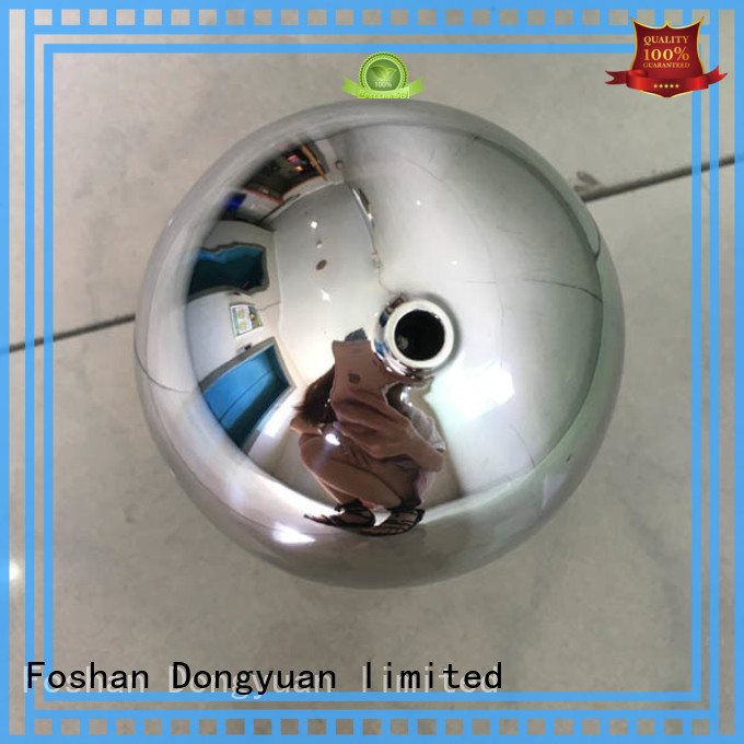 gazing 6MM to 300MM metal hollow balls hole suppliers for square