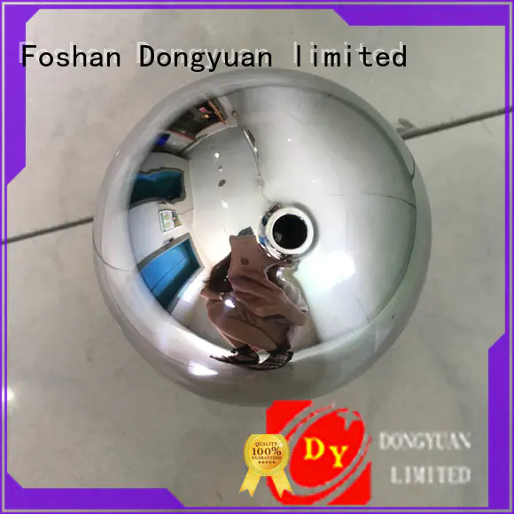 DONGYUAN 10mm 6MM to 300MM metal hollow balls suppliers for park