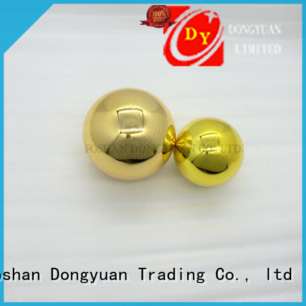 Quality DONGYUAN Brand 2 inch stainless steel balls paintedgold