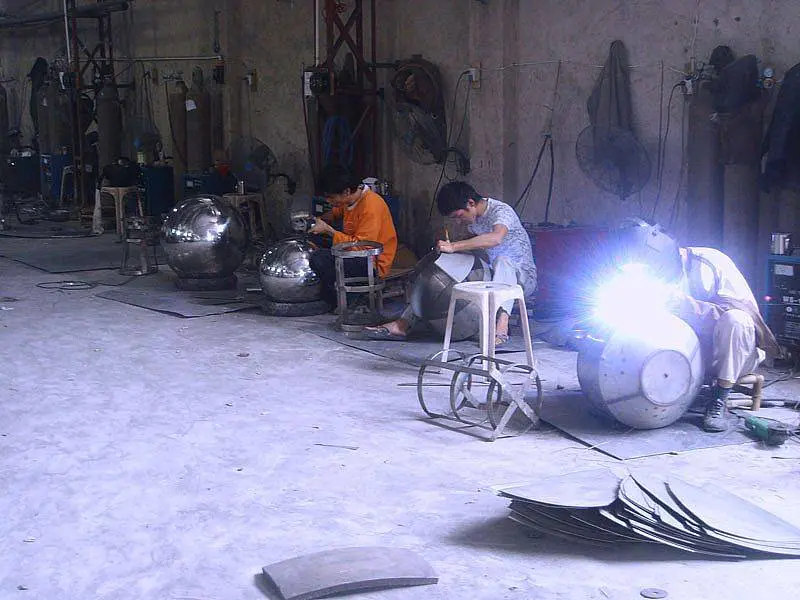 Large-Sized Stainless Steel Hollow Ball/Preparation&Welding