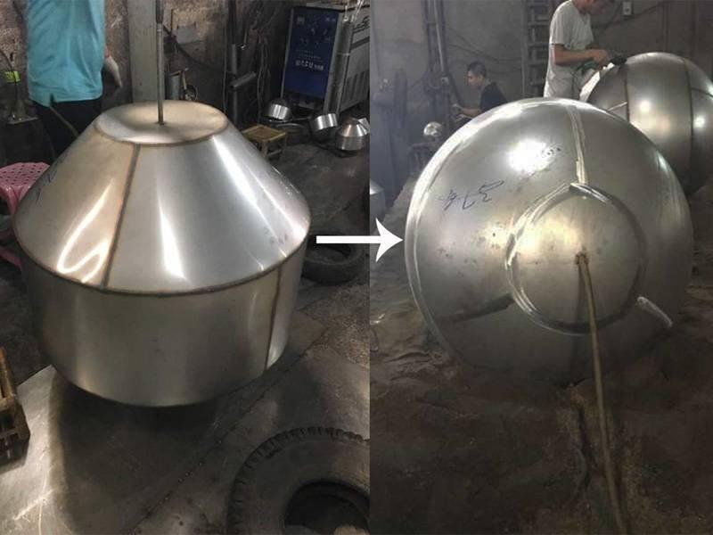 Large-Sized Stainless Steel Hollow Ball/Pumping