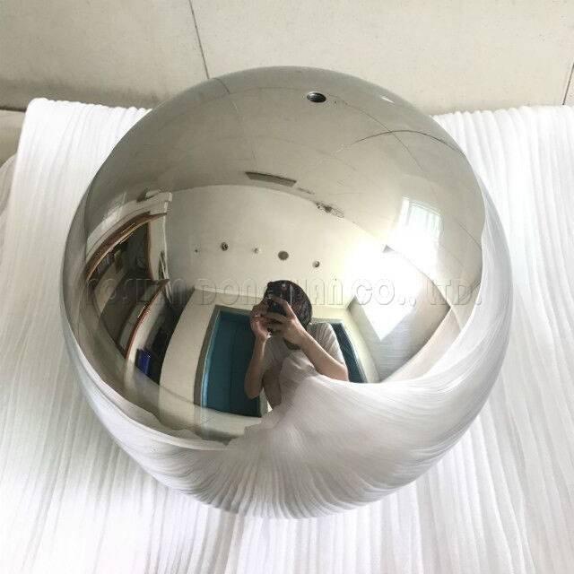 8 Inch Polished Stainless Steel Ball with 2mm Hole