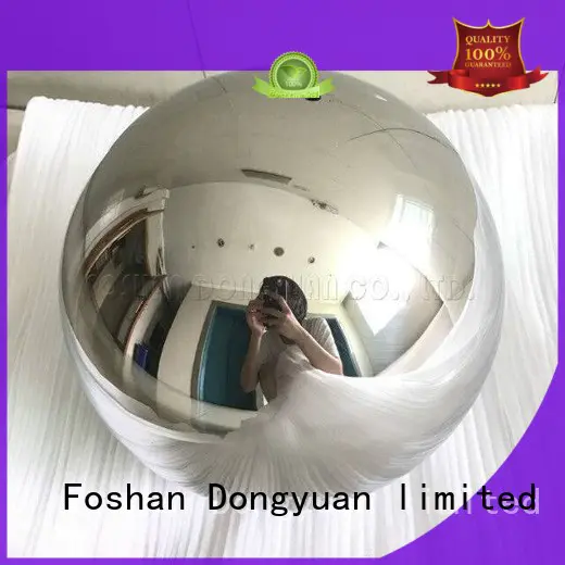 DONGYUAN ball 6MM to 300MM metal hollow balls for sale for plaza